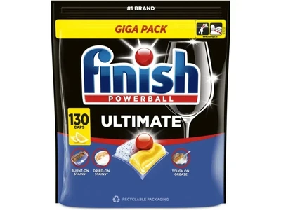 Таблетки для посудомийних машин Finish Ultimate All in 1 Lemon, 130 шт.