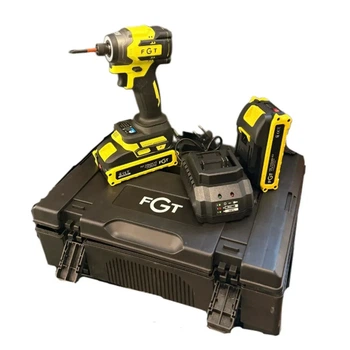 Гвинтоверт акумуляторний FGT FID230C 230 Nm (20V 4AH) безщітковий Гвинтоверт для шиномонтажу ФГТ для авто