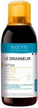 Biocyte Le Draineur Detox – дієтична добавка для лімфодренажу та схуднення, 500 мл