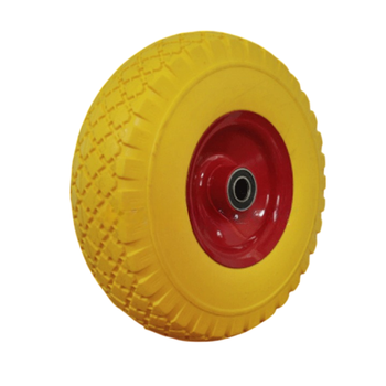 Колесо 3.00-4/16 пенополиуретановое, Ø255×74 мм, до 100 кг,подшипник 16×35×10 RS