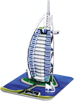 Puzzle 3D CubicFun Burdż al‑Arab (6944588200657)