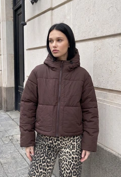 Жіноча Демісезонна Куртка Стаф Коричнева Базова Staff Em Brown M (403074)