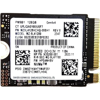 SSD накопитель Samsung 128gb m.2 2230 (mz9l4128hchq-00bh1)