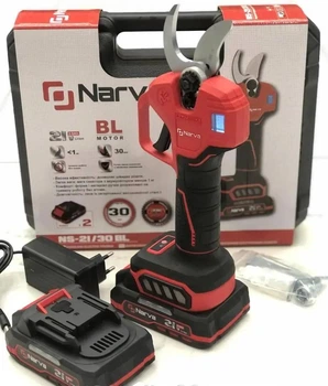 Акумуляторний електричний секатор NARVA NS-21-30 BL