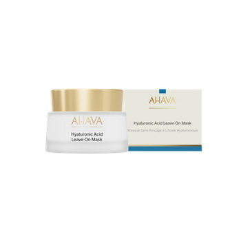 Незмивна маска для обличчя з гіалуроновою кислотою Ahava Hyaluronic Acid Leave On Mask 50 мл (697045162048)