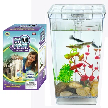 Акваріум самоочисний для рибок 2л, My Fun Fish