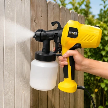 Электрический ручной краскораспылитель Elite Paint Sprayer 500 Вт с регулировкой подачи краски и соплом 2,5 мм