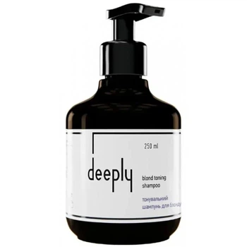 Тонувальний шампунь для блонду deeply Blond Toning Shampoo, 250 мл
