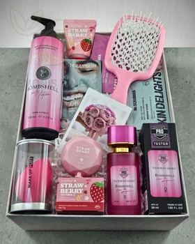 Подарочный набор косметики No Brand аналог Victoria`s Secret Bombshell 9 в 1 ver.2