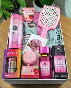 Подарочный набор косметики No Brand аналог Victoria`s Secret Bombshell 9 в 1