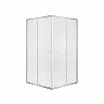 Душевая кабина Lidz Wawel SC80x80.SAT.LOW.FR, стекло Frost 4 мм без поддона