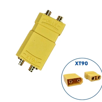 Разъем питания силовой XT90 90А 2pin пара папа-мама для RC