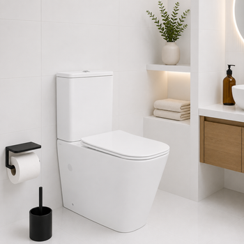 Унітаз підлоговий Qtap Stork Ultra Quiet 630×350×805 мм із сидінням Soft-close, White QTSTO27W49260