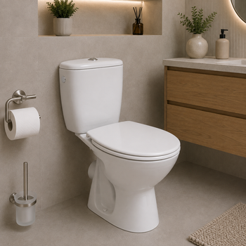 Компакт Cersanit 679 PRESIDENT 010 3/6 с крышкой полипропилен