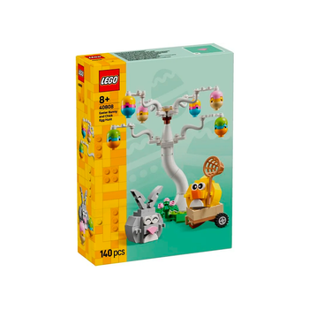 Конструктор LEGO Пасхальный кролик и охота на куриные яйця 140 деталей (40808)