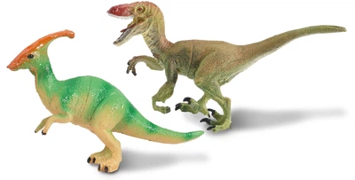 Набір фігурок Dino World Паразауролоф і Карнотавр (7260066)
