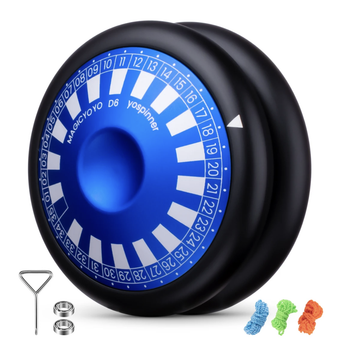 Йойо Magicyoyo D6 YOSPINNER Черный (синий caps)