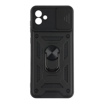 Чохол накладка Guard Shield Armor з кільцем для Samsung Galaxy A04 SM-A045 Самсунг А 04 Black