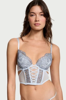 Бюстгальтер с мягкой чашкой Victoria's Secret 46(L) Голубой (155661)