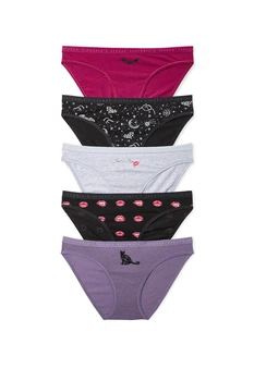Трусики слип Victoria's Secret 4(L) Микс (155504)
