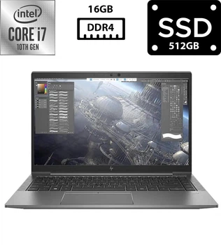 Ноутбук Hewlett Packard ZBook Firefly 14 G7 14” IPS 1920x1080 Core i7-10510U 1.80GHz 16GB DDR4 SSD 512GB Intel UHD Graphics Камера (HZFf14UG7R16S512A) Б/У