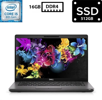 Ноутбук Dell Latitude 5400 14" IPS 1920x1080 Core i5-8365U 1.60GHz 16GB DDR4 SSD 512GB UHD Graphics 620 Камера (D5400R16S512A1) Б/В