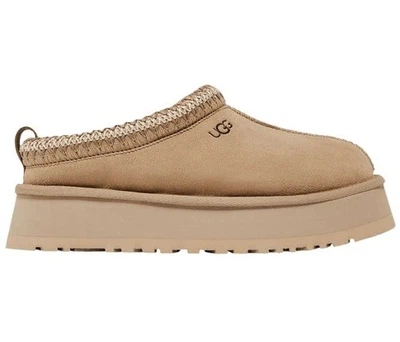 Жіночі уггі Тазз Сліппер Ультра Міні Платформа Бежеві Ugg Tazz Platform Beige (38, бежевий)