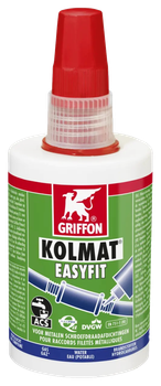 Анаэробный герметик Griffon Kolmat Easyfit для металлических резьбовых соединений, 50 мл