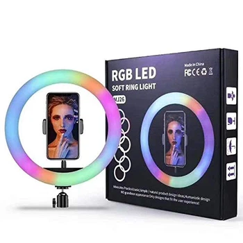 Кольцевой свет RGB Powerpak MJ26 10"/26 см