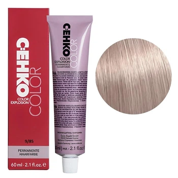 Крем-фарба перманентна стійка C:EHKO для волосся Permament Hair Color Explosion 9/85 Дуже світлий блондин фіолетово-червоний 60 мл