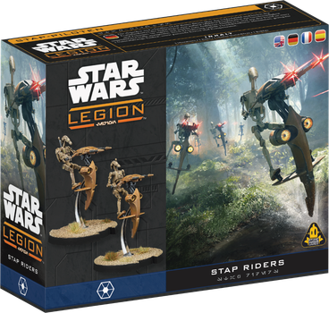 Dodatek do gry Atomic Mass Games Star Wars: Legion 2.0 - Jeźdźcy STAP (edycja międzynarodowa) (841333135171)