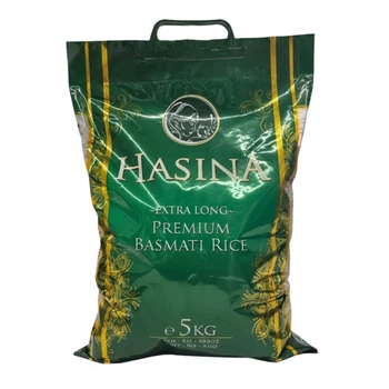 Рис басматі екстрадовгий преміальний Extra Long Premium Basmati Rice 5кг Hasina 4019041003518