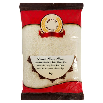 Рис Понни Ponni Raw Rice 1кг Annam 4260480191537