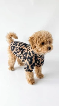 Світшот флісовий XS2 Леопардовий AnimalKlay для собак