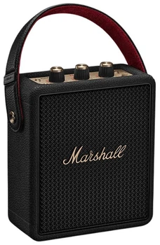 Колонка Marshall Stockwell III Black and Brass 127W (Поддержка официального приложения)(1008236)