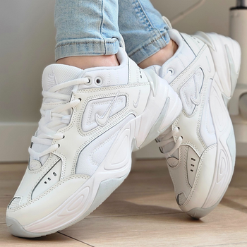 Кроссовки женские и мужские Ni M2K Tekno white / Най м2к Текно белые 36