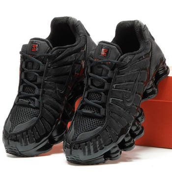 Кросівки жіночі та чоловічі Ni Shox black / Най Шокс чорні 40