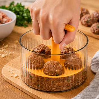 Форма для фрикаделек, тефтелей и мясных шариков из фарша, белая