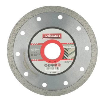 Диск алмазний HAISSER EXTRA CERAMICS 125x1,2x22,23 4212612 (116207)
