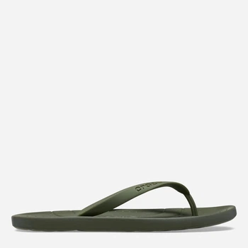 Женские вьетнамки для пляжа Crocs Flip 210089-309 37-38 (M5/W7) 25 см Зеленые (198445111372)