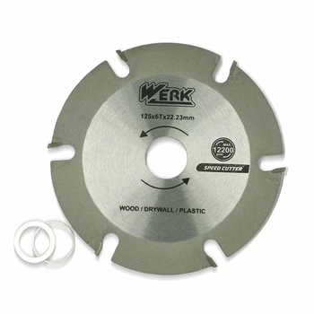 Диск універсальний по дереву WERK для КШМ 125 x 6T x 22.23mm (129227)