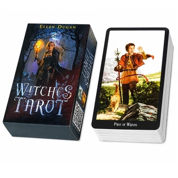 Карты Таро Ведьм Witches Tarot ведьминская колода 78 карт