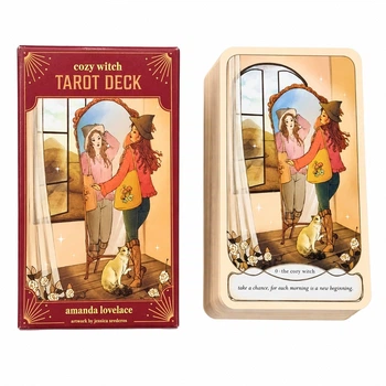 Карти Таро Затишної Відьми Cozy Witch Tarot колода Райдера Вейта 78 карт