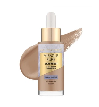 Тональный крем-сыворотка для лица Max Factor Miracle Pure 2in1 Skin Reset Serum Foundation 40-60 - Light, 30 мл