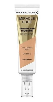 Тональна основа для лица Max Factor Miracle Pure Skin-Improving Foundation SPF 30 PA+++ 50 Natural Rose, 30 мл
