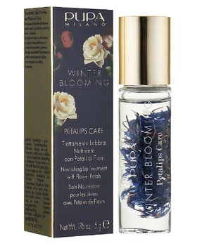 Блеск для губ с лепестками цветов Pupa Winter Blooming Petalips Care, 3 г