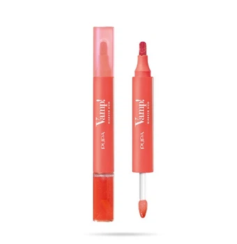 Тинт для губ двухсторонний Pupa Vamp! Marker Duo Lip Marker & Oil-Gloss 009 jelly coral, 1.4Lip marker/oil-gloss2.6 мл