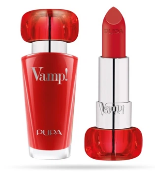 Помада Pupa Vamp!Lipstick Extreme Colour with Plumping treatment 303 Iconic Red, 35г
