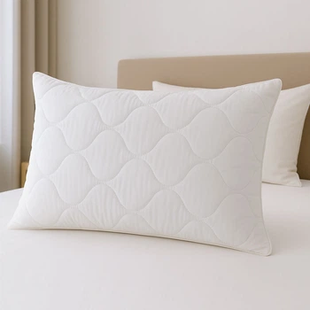 Подушка антиалергенная EcoSilk №1801 Eco Fusion(середня) 50*70