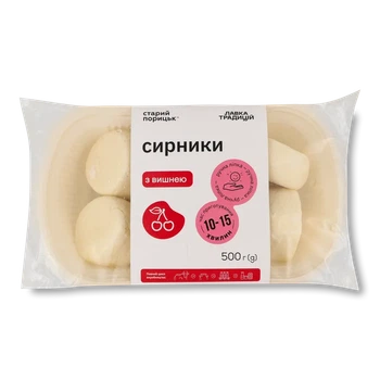 Сырники с вишней Старый Порицк 500г
